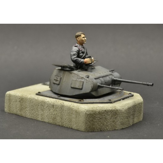 1/35 Panzer II Turret Emplacement Bust 1/35 Panzer II Turret Emplacement Bust