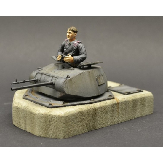1/35 Panzer II Turret Emplacement Bust 1/35 Panzer II Turret Emplacement Bust