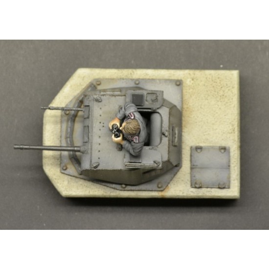 1/35 Panzer II Turret Emplacement Bust 1/35 Panzer II Turret Emplacement Bust