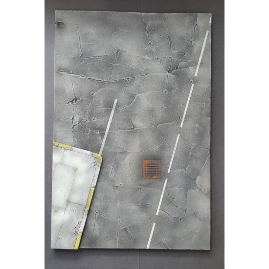 1/35 Cracked Asphalt Road (21 x 32 x 0.8cm) 1/35 Cracked Asphalt Road (21 x 32 x 0.8cm)