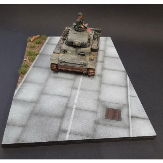 1/35 Concrete Slab Road (21 x 32 x 0.8cm) 1/35 Concrete Slab Road (21 x 32 x 0.8cm)