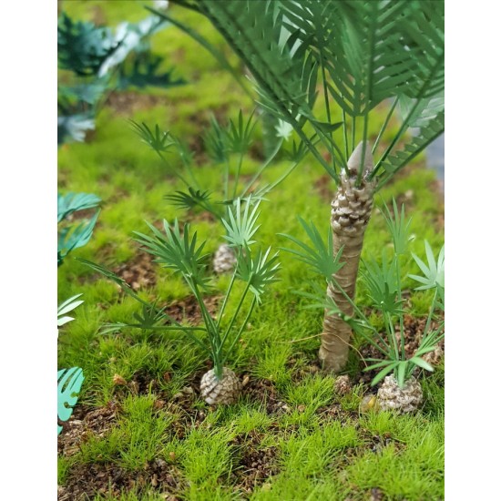 1/48 - 1/35 Jungle Plants Vol.1 (4 different plants) 1/48 - 1/35 Jungle Plants Vol.1 (4 different plants)