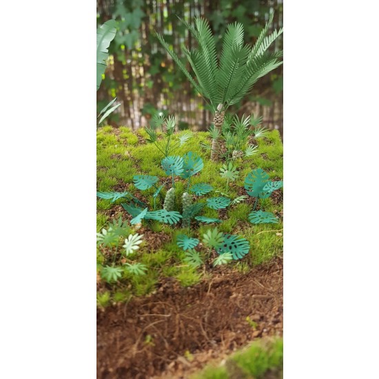 1/48 - 1/35 Jungle Plants Vol.1 (4 different plants) 1/48 - 1/35 Jungle Plants Vol.1 (4 different plants)