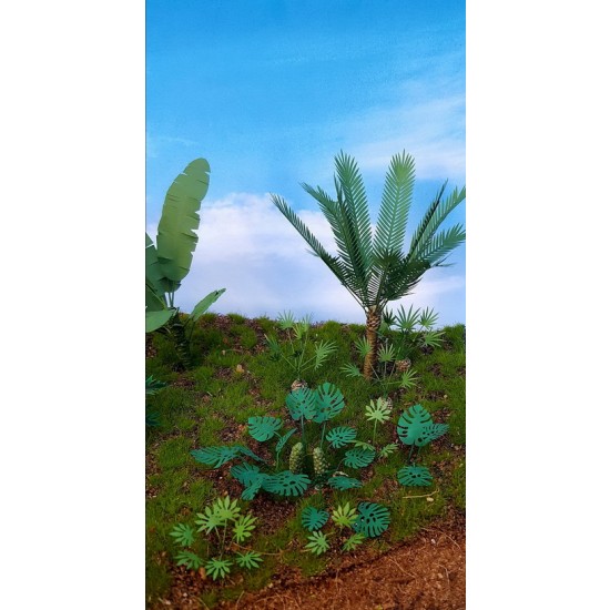 1/48 - 1/35 Jungle Plants Vol.1 (4 different plants) 1/48 - 1/35 Jungle Plants Vol.1 (4 different plants)