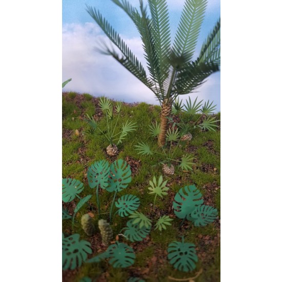 1/48 - 1/35 Jungle Plants Vol.1 (4 different plants) 1/48 - 1/35 Jungle Plants Vol.1 (4 different plants)
