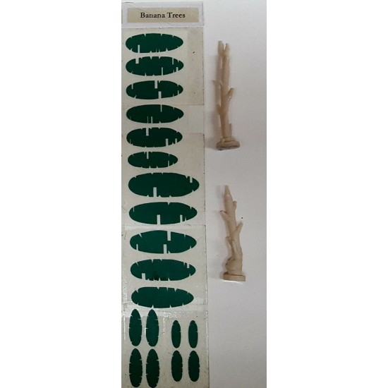 1/48 - 1/35 Banana Trees (2pcs) 1/48 - 1/35 Banana Trees (2pcs)