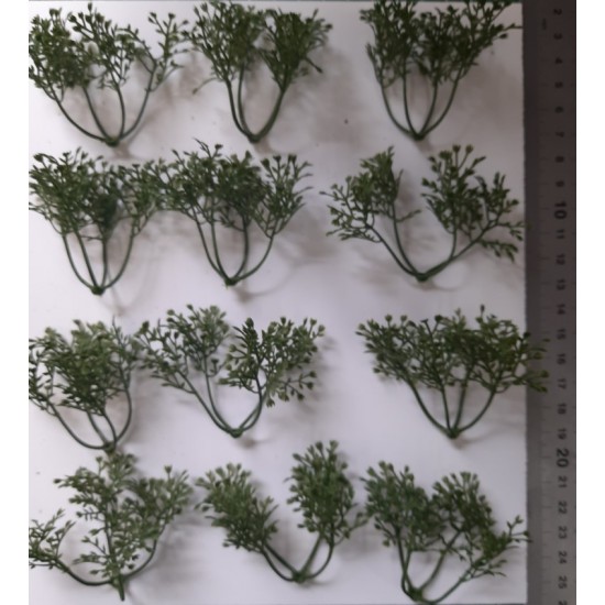 Plastic Plants - High Bushes Dark Green Plastic Plants - High Bushes Dark Green