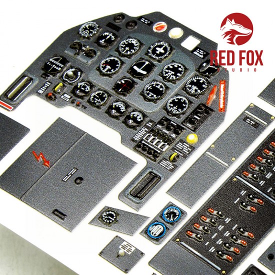 1/24 Junkers Ju 87B-2 Stuka Instrument Panel for Trumpeter Kit 1/24 Junkers Ju 87B-2 Stuka Instrument Panel for Trumpeter Kit