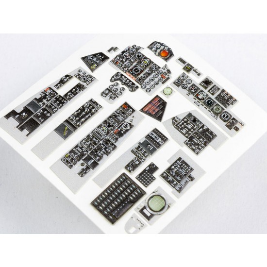 1/32 McDonnell DOUGLAS F-4J Phantom II Instrument Panel for Tamiya kit 1/32 McDonnell DOUGLAS F-4J Phantom II Instrument Panel for Tamiya kit