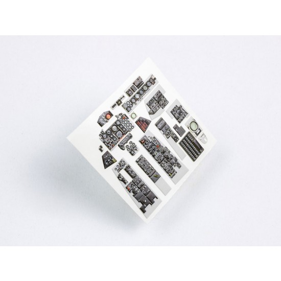 1/32 McDonnell DOUGLAS F-4J Phantom II Instrument Panel for Tamiya kit 1/32 McDonnell DOUGLAS F-4J Phantom II Instrument Panel for Tamiya kit