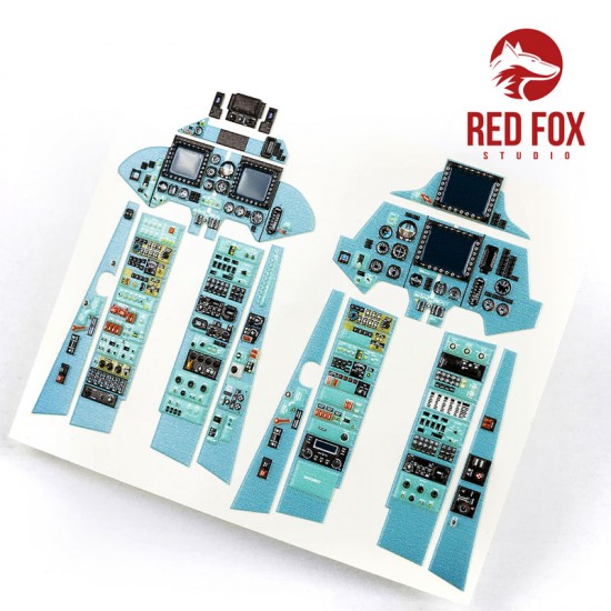 1/32 Sukhoi Su-30 MKK Flanker G Instrument Panels & Detail Parts for Trumpeter kit 1/32 Sukhoi Su-30 MKK Flanker G Instrument Panels & Detail Parts for Trumpeter kit