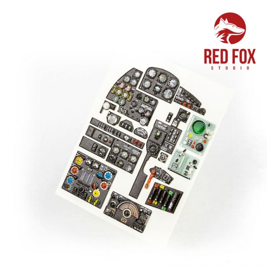 1/32 De Havilland Mosquito FB Mk.VI Instrument Panels & Detail Parts for Tamiya kit 1/32 De Havilland Mosquito FB Mk.VI Instrument Panels & Detail Parts for Tamiya kit