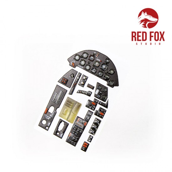 1/32 Vought F4U-1D Corsair Instrument Panel for Tamiya kit 1/32 Vought F4U-1D Corsair Instrument Panel for Tamiya kit