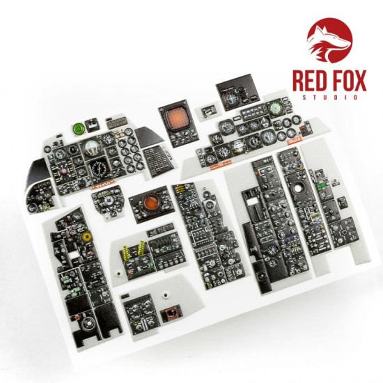 1/32 McDonnell Douglas F-4E Phantom II Instrument Panel for Academy kit 1/32 McDonnell Douglas F-4E Phantom II Instrument Panel for Academy kit