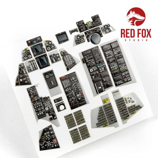 1/32 Grumman F-14A Tomcat Instrument Panel for Trumpeter kit 1/32 Grumman F-14A Tomcat Instrument Panel for Trumpeter kit