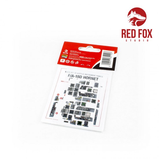 1/32 McDonnell Douglas F/A-18D Early Hornet Instrument Panel for Academy/Kinetic kit 1/32 McDonnell Douglas F/A-18D Early Hornet Instrument Panel for Academy/Kinetic kit