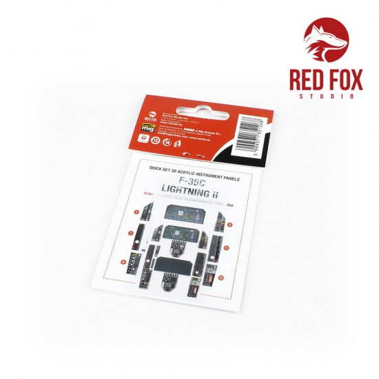1/32 Lockheed Martin F-35C Lightning II Instrument Panels for Trumpeter kit 1/32 Lockheed Martin F-35C Lightning II Instrument Panels for Trumpeter kit