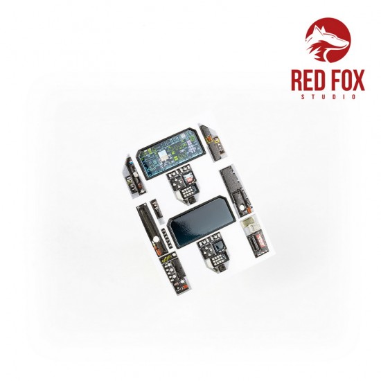 1/32 Lockheed Martin F-35C Lightning II Instrument Panels for Trumpeter kit 1/32 Lockheed Martin F-35C Lightning II Instrument Panels for Trumpeter kit
