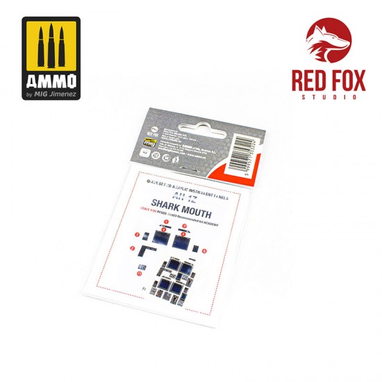 1/35 AH-1Z Shark Mouth Cockpit Instrument Panels & Detail Parts for Academy 1/35 AH-1Z Shark Mouth Cockpit Instrument Panels & Detail Parts for Academy