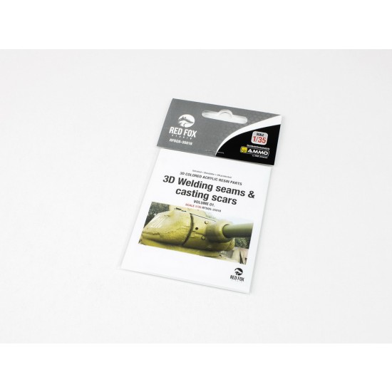 1/35 Welding Seams & Casting Scars 3D Decals Vol.01 1/35 Welding Seams & Casting Scars 3D Decals Vol.01