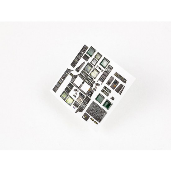 1/35 AH Mk.1 Westland Apache 3D Instrument Panel for Takom kit 1/35 AH Mk.1 Westland Apache 3D Instrument Panel for Takom kit