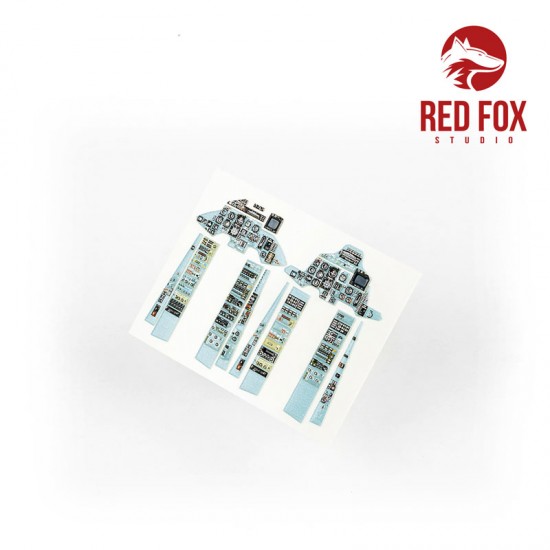 1/48 Su-27UB Flanker C Instrument Panels & Detail Parts for GWH kit 1/48 Su-27UB Flanker C Instrument Panels & Detail Parts for GWH kit