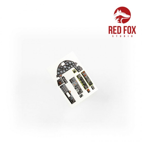 1/48 Vought F4U-1/1A Corsair Instrument Panels & Detail Parts for Tamiya kit 1/48 Vought F4U-1/1A Corsair Instrument Panels & Detail Parts for Tamiya kit