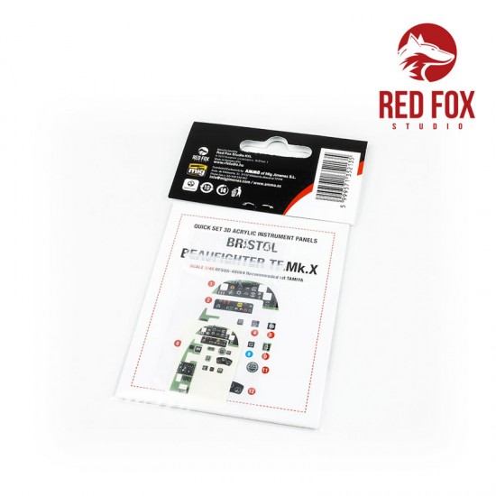 1/48 Bristol Beaufighter TF Mk.X Instrument Panels & Detail Parts for Tamiya kit 1/48 Bristol Beaufighter TF Mk.X Instrument Panels & Detail Parts for Tamiya kit