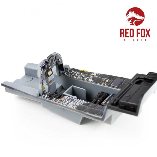 1/48 Northrop YF-23 Black Widow II Instrument Panels for Hobby Boss kit 1/48 Northrop YF-23 Black Widow II Instrument Panels for Hobby Boss kit