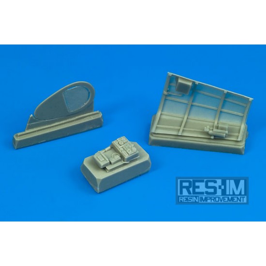 1/48 Messerschmitt Bf-109G Radio Equipment for Hasegawa kit 1/48 Messerschmitt Bf-109G Radio Equipment for Hasegawa kit