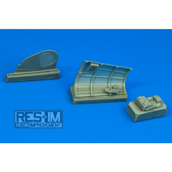 1/48 Messerschmitt Bf-109G Radio Equipment for Hasegawa kit 1/48 Messerschmitt Bf-109G Radio Equipment for Hasegawa kit