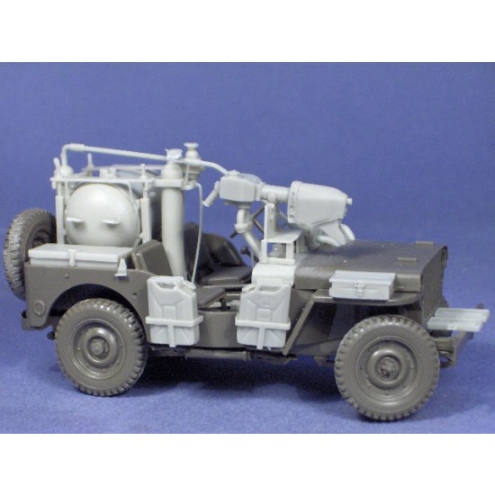 1/35 Popskis Flame Throwing Jeep Conversion set for Tamiya kit 1/35 Popskis Flame Throwing Jeep Conversion set for Tamiya kit