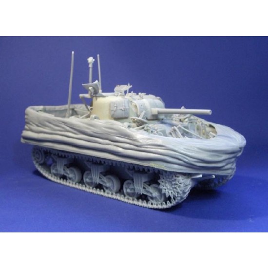1/35 Sherman M4A4 DD with Lowered Screen (Full Resin kit) 1/35 Sherman M4A4 DD with Lowered Screen (Full Resin kit)