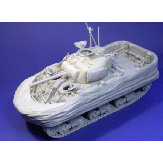 1/35 Sherman M4A4 DD with Lowered Screen (Full Resin kit) 1/35 Sherman M4A4 DD with Lowered Screen (Full Resin kit)