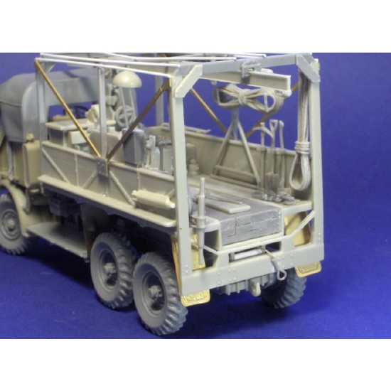 1/35 Leyland Retriever Gantry Open Body w/Interior Conversion set for ICM Retriever kits 1/35 Leyland Retriever Gantry Open Body w/Interior Conversion set for ICM Retriever kits