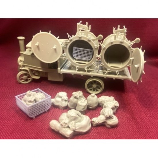 1/35 Thresher Disinfector Open Tub w/Paniers & Stowage 1/35 Thresher Disinfector Open Tub w/Paniers & Stowage