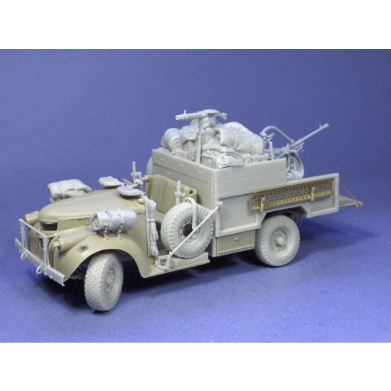 1/35 LRDG Chevrolet Breda Update & Stowage set 1/35 LRDG Chevrolet Breda Update & Stowage set