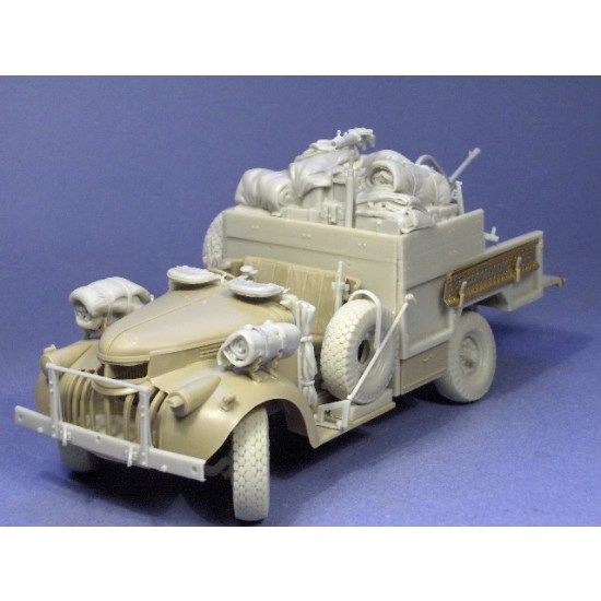 1/35 LRDG Chevrolet Breda Update & Stowage set 1/35 LRDG Chevrolet Breda Update & Stowage set