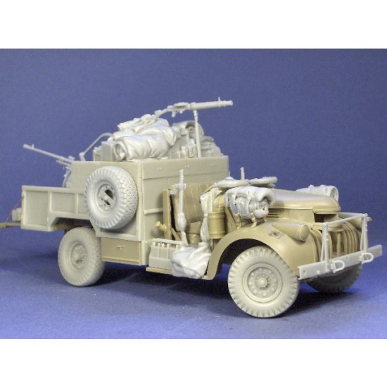 1/35 LRDG Chevrolet Breda Update & Stowage set 1/35 LRDG Chevrolet Breda Update & Stowage set