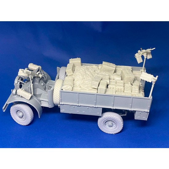 1/35 LRDG Ford F30 Heavy Weapon Stowage Set No.3 1/35 LRDG Ford F30 Heavy Weapon Stowage Set No.3
