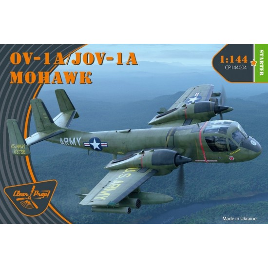 1/144 Grumman OV-1A/JOV-1A Mohawk Starter Kit 1/144 Grumman OV-1A/JOV-1A Mohawk Starter Kit