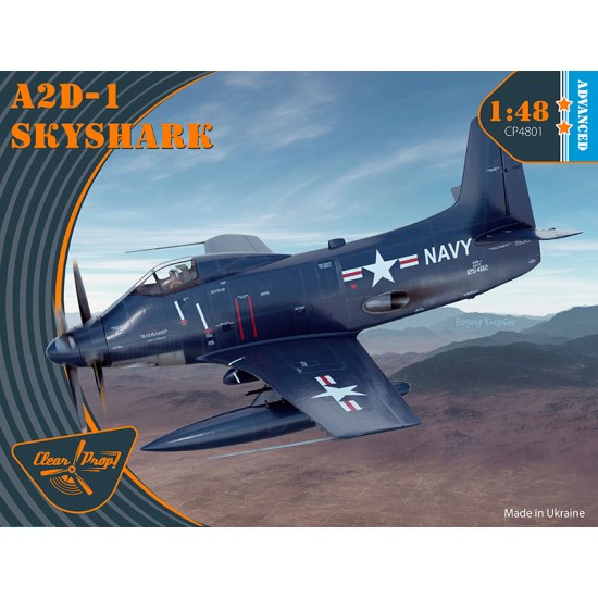 1/48 Douglas A2D-1 Skyshark ADVANCED KIT 1/48 Douglas A2D-1 Skyshark ADVANCED KIT