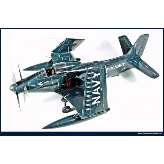 1/48 Douglas A2D-1 Skyshark ADVANCED KIT 1/48 Douglas A2D-1 Skyshark ADVANCED KIT
