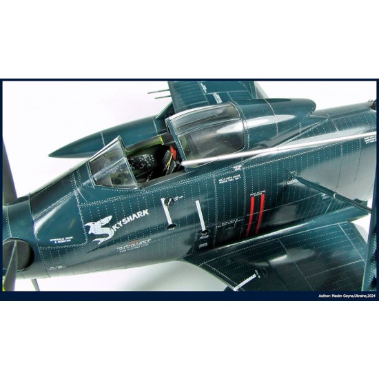 1/48 Douglas A2D-1 Skyshark ADVANCED KIT 1/48 Douglas A2D-1 Skyshark ADVANCED KIT