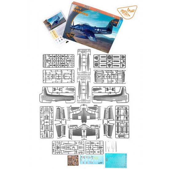 1/48 Douglas A2D-1 Skyshark ADVANCED KIT 1/48 Douglas A2D-1 Skyshark ADVANCED KIT