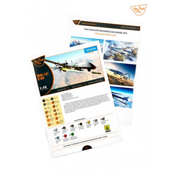 1/48 General Atomics Gray Eagle MQ-1C UAV ADVANCED KIT 1/48 General Atomics Gray Eagle MQ-1C UAV ADVANCED KIT