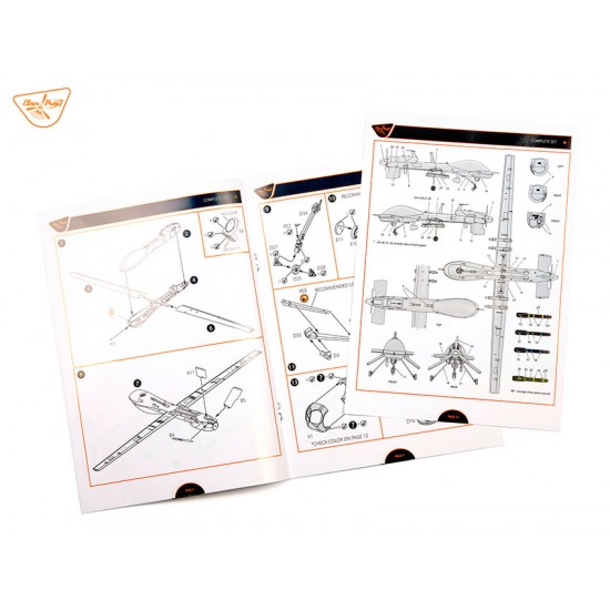 1/48 General Atomics Gray Eagle MQ-1C UAV ADVANCED KIT 1/48 General Atomics Gray Eagle MQ-1C UAV ADVANCED KIT