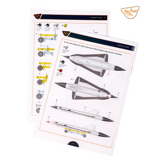 1/48 Lockheed D-21A Drone Advanced Kit 1/48 Lockheed D-21A Drone Advanced Kit