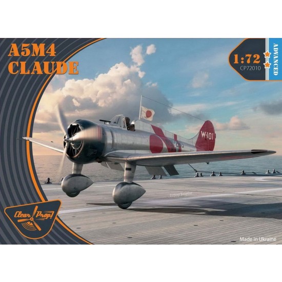 1/72 Mitsubishi A5M4 Claude Carrier-based Fighter 1/72 Mitsubishi A5M4 Claude Carrier-based Fighter