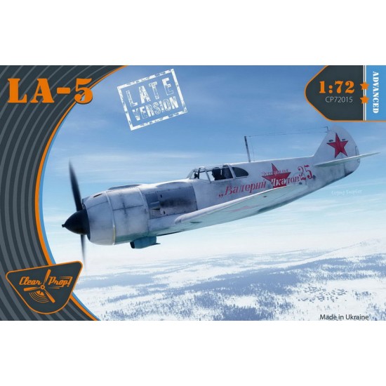 1/72 Lavochkin La-5 Fighter Aircraft Late Version 1/72 Lavochkin La-5 Fighter Aircraft Late Version